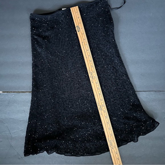 J Laxmi Black Beaded Skirt Size M-S - Picture 8 of 10